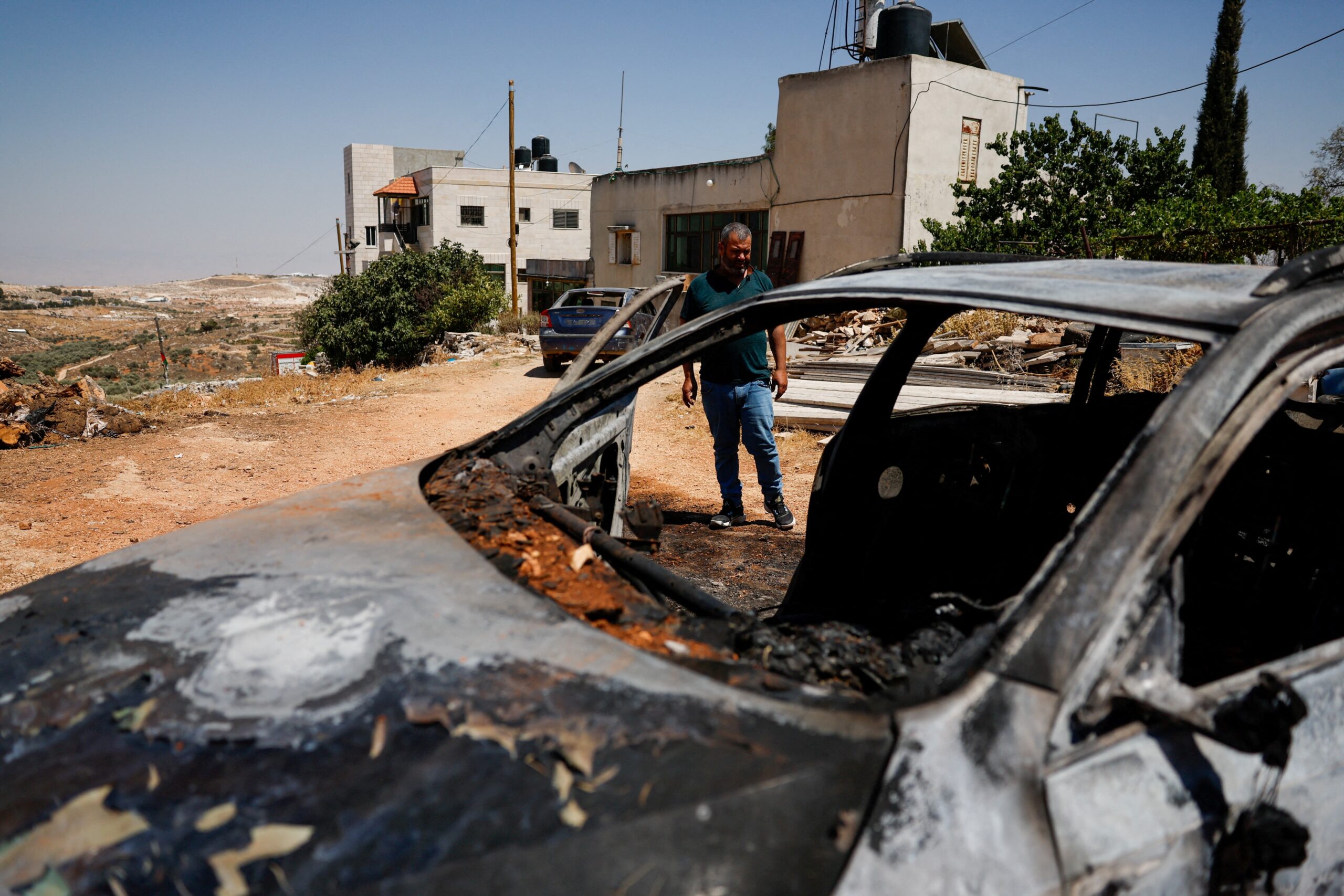 Israeli Settlers Attack Christian Town