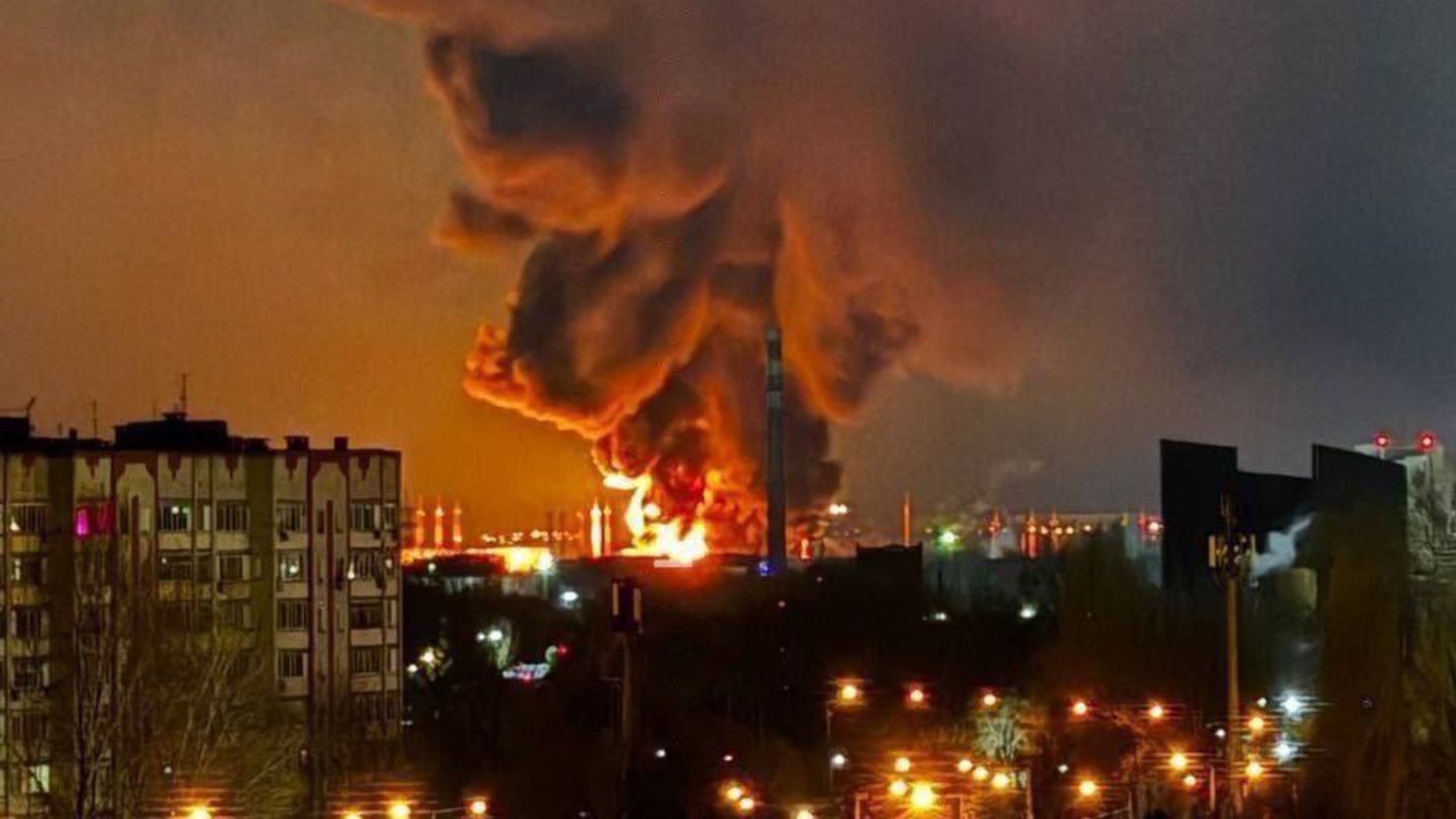 Ukraine says it attacked fuel depot serving Russian strategic ...
