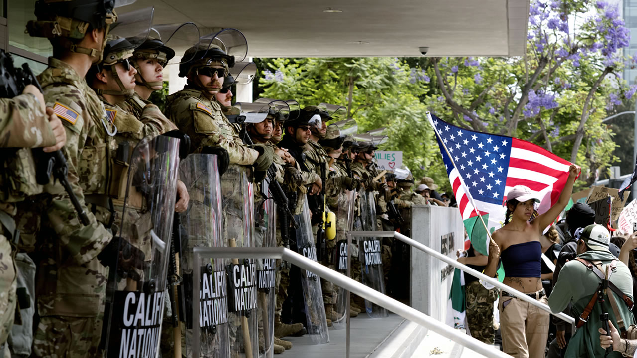 President Donald Trump's use of National Guard during Los Angeles ...